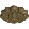 Ekena Millwork Emery Leaf Ceiling Medallion, Hand-Painted Mississippi Mud, 7 5/8"OD x 1"P CM07EMMMF - alternate 5